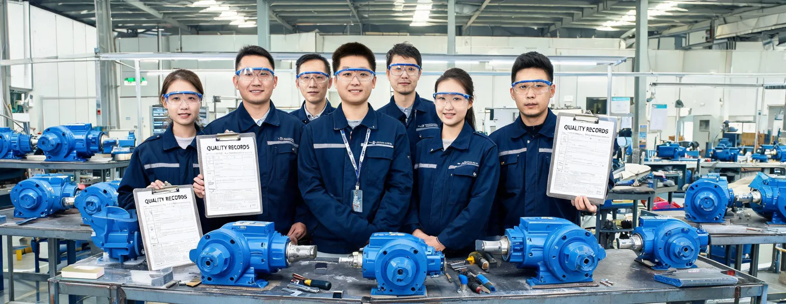 Gearmotor assembly team