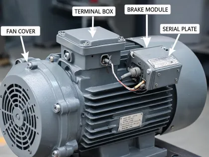 Brake motor assembly