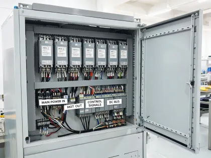 Inverter drive panel
