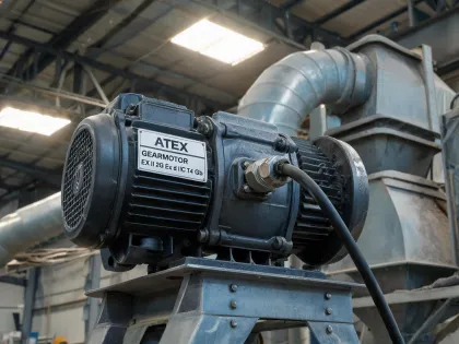 ATEX gearmotor